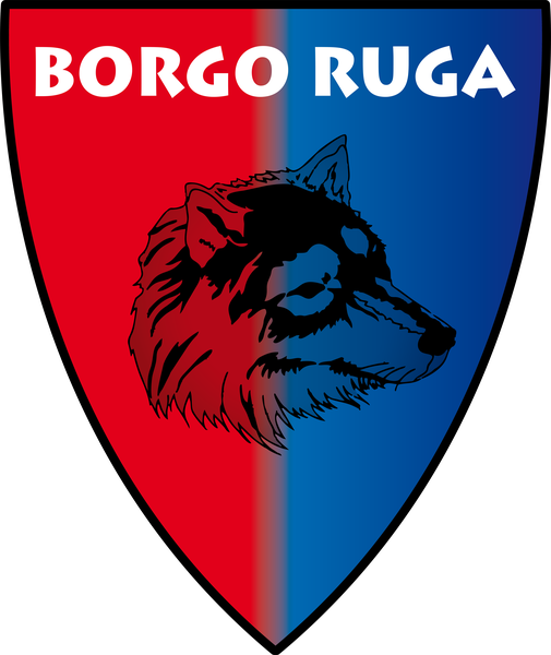Scudo della contrada Borgo Ruga