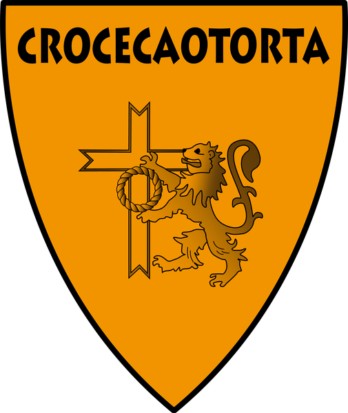 Scudo della contrada Croce-Caotorta